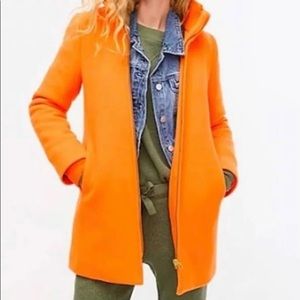 JCrew Italian Stadium Cloth Lodge Coat